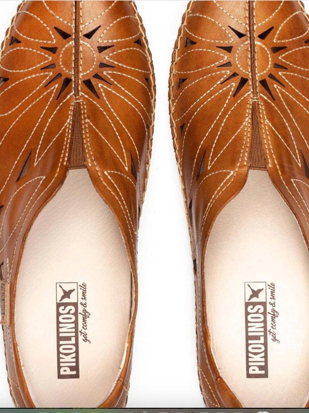 Pikolinos Women's Jerez Leather Moccasin Slip-on Loafer Size 40 (US 9.5) EUC